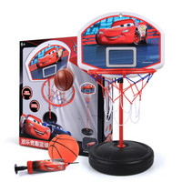 迪士尼儿童篮球架 男孩玩具可升降篮球框调节高度 室内家用健身玩具儿童节礼物  Disney麦昆小号