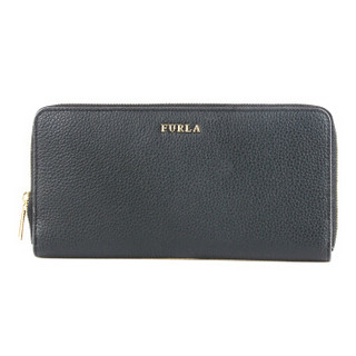 FURLA 芙拉 女士简约长款拉链钱包 903785 P PT42 VTO黑色