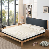 雅鹿·自由自在 床垫家纺 泰国天然乳胶床垫 可折叠双人 8cm加厚床褥 1.8*2.0m