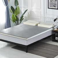 雅鹿·自由自在 床垫家纺  竹炭泰国天然乳胶床垫 可折叠双人 7cm加厚床褥 1.8*2m