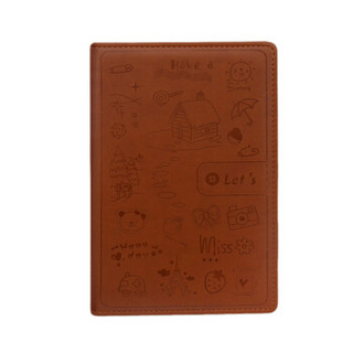 SHEN SHI 申士 A6/50K笔记本 棕色50-18