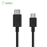 贝尔金（BELKIN）USB-C/Type-C转Micro USB 同步/充电线480Mbps高速传输3A快速充电数据线适用于华为/小米等