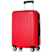 Vantiiear 梵地亚 双杆万向轮拉杆箱旅行箱托运箱 大红色 28英寸