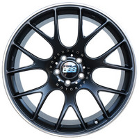 BBS CH-R款式汽车轮毂 德国原装进口 适配宝马1系3系X3X4X1迷你欧宝 9.5x19英寸 亚光黑色