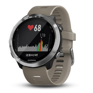 佳明（GARMIN）Forerunner 645（砂石色）GPS智能手表 男女光电心率表 进阶多功能运动手表 支付版运动手表