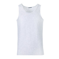BODYWILD 男士背心莫代尔圆领打底上衣ZBN11FL1 灰色 185