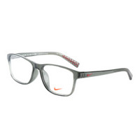 NIKE 耐克 男款灰色镜框灰色镜腿板材全框光学眼镜架眼镜框 7098AF 030 55MM