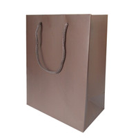 京惠思创 JH0459 牛皮纸礼品袋礼物袋纸质手提袋 大号10个装 咖啡色