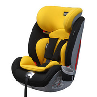 Drom 儿童汽车安全座椅 宝宝安全座椅 双鱼座 9个月-12岁 3C认证  深秋黄