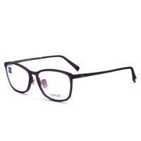 蔡司眼镜（Zeiss Eyewear）男女款 全框紫色镜框眼镜框眼镜架 ZS-80001-F082 54MM
