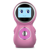智力快车 金小帅儿童智能机器人学习机3-6-12岁教育陪伴早教语音对话小胖WIFI版粉色