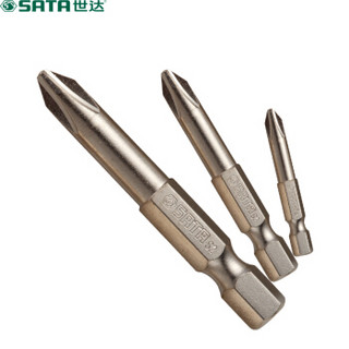 世达 SATA 59323 5件套6.3MM系列50mm长十字型旋具头2#