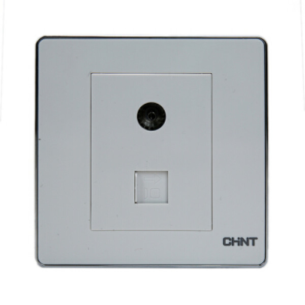 正泰(chnt)new6-d21200一联电视终端插座 /个