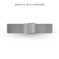 Daniel Wellington DanielWellington）DW表带12mm钢带银色按扣女款DW00200193（适用于28mm表盘系列）