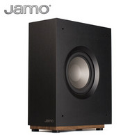 尊宝（Jamo）S 810 SUB 音响 音箱 10英寸木质有源低音炮 音响/家庭影院/超重低音 （黑色）