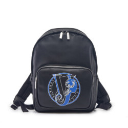 VERSACE 范思哲 VERSACE JEANS范思哲男士黑色聚酯纤维字母图案双肩包E1YSBB04 70721 899
