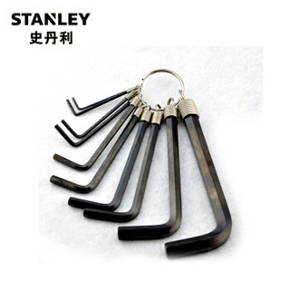 史丹利 (STANLEY)10件套公制链式内六角扳手(1.5-10mm) STMT69213-8-23