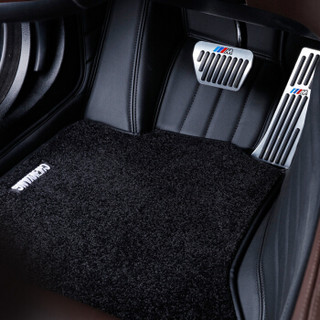 春洋 殿堂地毯绒系列 凯迪拉克ATS-L（2014-2018款）专车专用全包围双层汽车脚垫 黑色脚垫+黑色地毯绒