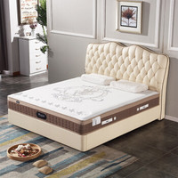 品味空间（GRADESPACE）床垫 席梦思加固边弹簧床垫3D椰维棕垫 针织提花面料美姿白色200*180*25cm PW-CD-113