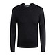 EMPORIO ARMANI阿玛尼奢侈品男士时尚针织T恤衫6Z1TN9-1JTXZ BLACK-F044 S