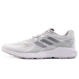 adidas 阿迪达斯 2018秋季 男子 跑步系列 AEROBOUNCE 2 M 跑步鞋 AQ0535 白/银金属 40码