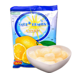 马来西亚进口糖果 可康 cocon咸柠檬味水果糖150g 果汁硬糖 *17件