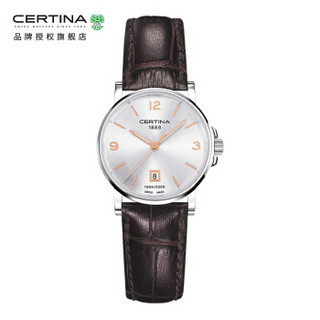 CERTINA 雪铁纳 瑞士手表卡门系列皮带石英女表C017.210.16.037.01