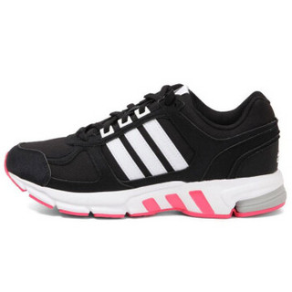 adidas 阿迪达斯 女子 跑步系列 EQUIPMENT 10 W 运动 跑步鞋 BY3298 黑色 37.5码 UK5码