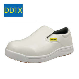 DDTX 厨房鞋 男女四季款厨师工作 防滑防水轻便耐油 白色 42 CHEF400W