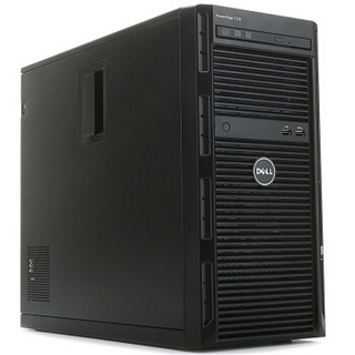 戴尔 DELL PowerEdge T130 塔式服务器主机（E3-1220V6/16/1T*2 SATA企业级/DVD/290W电源）三年质保