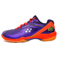 YONEX 尤尼克斯 羽毛球鞋yy运动鞋 65EX 男女款专业比赛训练防滑耐磨 紫色 37.5