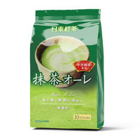 日本进口日东红茶（ROYAL MILK TEA）冲饮奶茶粉 北海道抹茶欧蕾奶茶10条入 120g