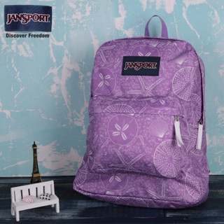 JANSPORT 杰斯伯 学生休闲运动包双肩包背包书包T50156A多彩色