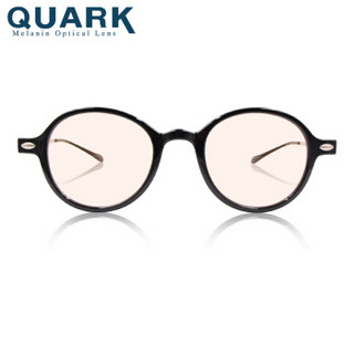 美国QUARK中老年老花镜防蓝光防紫外线防眩光漫射光护目镜玩手机玩电脑眼镜RD3008-C1 黑色 300