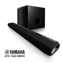 雅马哈（YAMAHA）ATS-1060+NS-SW050 音箱音响 5.1家庭影院回音壁低音炮套装客厅电视音响 黑色