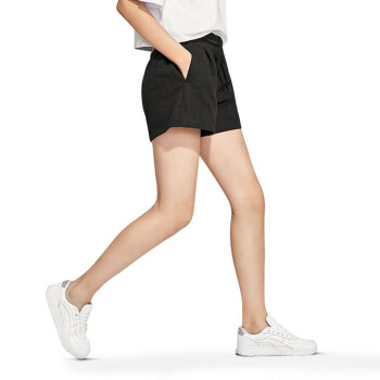 FANDIMU 范迪慕 运动裤速干运动短裤男女休闲跑步乒乓球短裤羽毛球裤子 CP001-黑色-女款短裤-XL