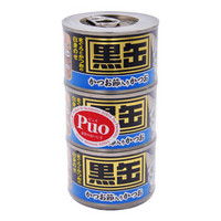 爱喜雅（Aixia）猫粮罐头 黑罐系列 金枪鱼加鲣鱼花味 160g*3罐 泰国进口
