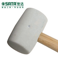 世达 SATA 木柄白胶锤1磅 92912