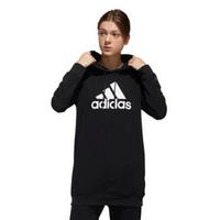 adidas 阿迪达斯 女子训练系列   ISC HOODY LONG 运动 卫衣  EH6492  黑色   A/L码