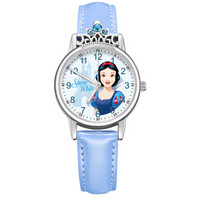 迪士尼（Disney）儿童手表女孩卡通防水女童大童小孩小学生石英手表可爱公主 T1115W2