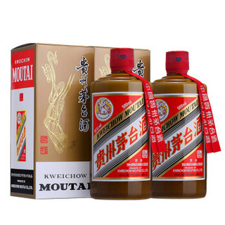 MOUTAI 茅台 酱香型白酒 53度 500ml*2瓶 双瓶装