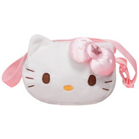 Hello kitty 毛绒玩具 儿童包包公主斜挎包可爱小包包幼儿包迷你卡通包