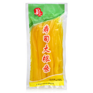 姜老大 寿司食材萝卜条 金大根 大根条 400g