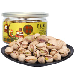 都市余味 坚果炒货 原色无漂白 开心果139g/罐 *8件