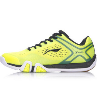 LI-NING 李宁 羽毛球系列 男 羽毛球鞋类  AYTM039-3  荧光亮绿/黑 43.5