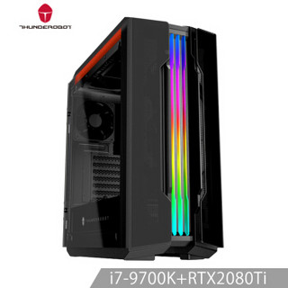 ThundeRobot 雷神 神谕708Ti 台式电脑主机（i7-9700K、16G、500G、RTX2080Ti）