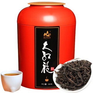 茗山生态茶 大红袍岩茶 茶园直供乌龙茶叶 300g礼罐装