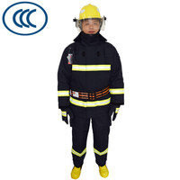 东安14款3C认证消防棉服芳纶阻燃服带可拆卸内胆灭火事故抢险救援棉服14式消防员战斗棉服XL号 微型消防站