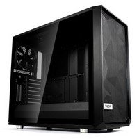 分形工艺（Fractal Design）Meshify S2 - Dark TG 永夜黑 深色钢化玻璃侧板 支持ATX/E-ATX主板/水冷机箱