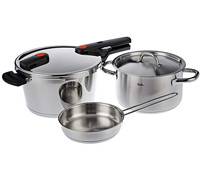 Fissler 菲仕乐 橙色沸点高压锅套装 3件套